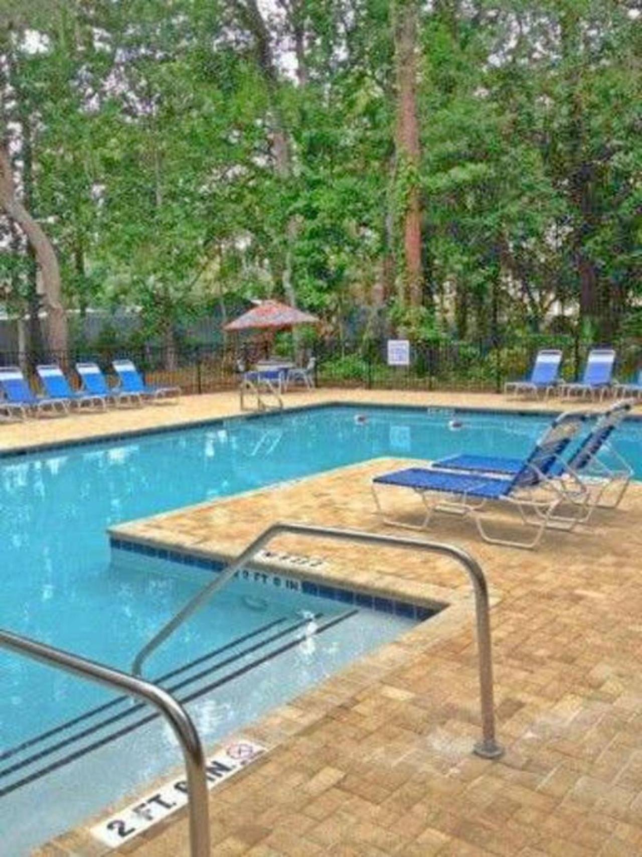 Heated Pool Swim Up Bar Hottub 7Min Bike To Beach Villa Pulau Hilton Head Luaran gambar